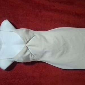 bec + bridge Cream Mini Dress